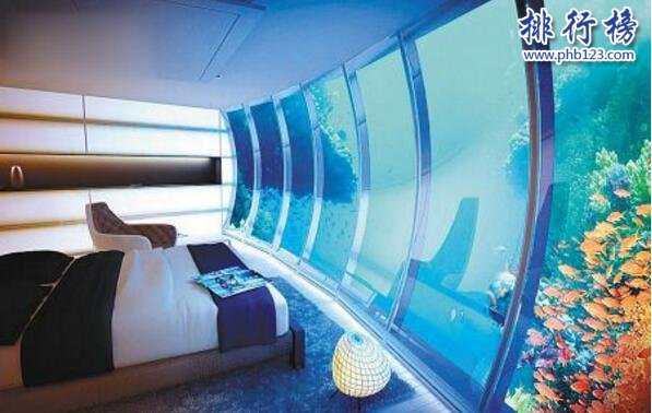 世界上最豪华的酒店排名:迪拜水下酒店,唯一十星级酒店