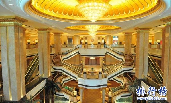 世界上最豪华的酒店排名:迪拜水下酒店,唯一十星级酒店