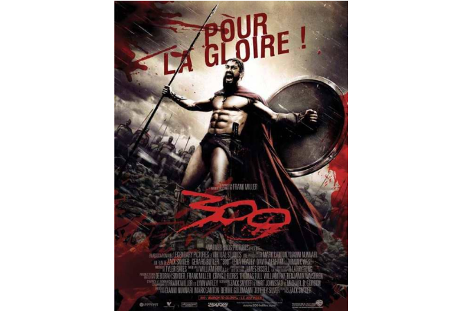 冷兵器的十大战争电影 勇敢的心第一，斯巴达300勇士仅第三