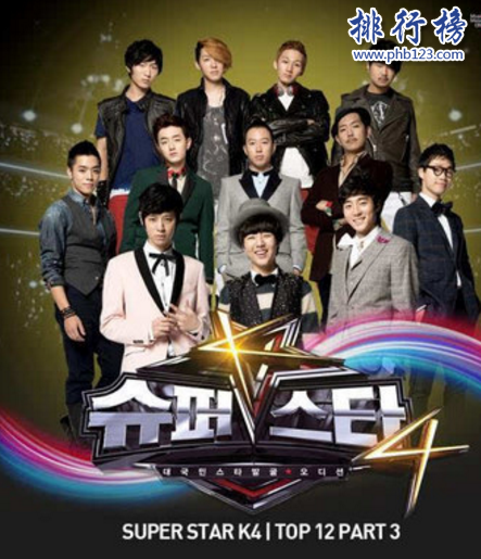 韩国选秀节目排行榜