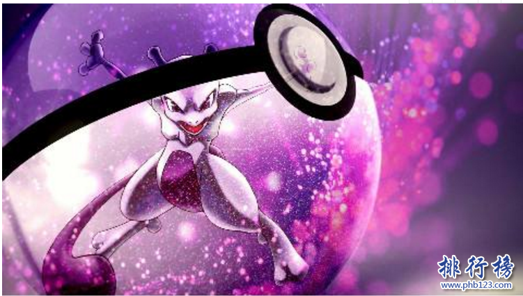 神奇宝贝四大神兽：神奇宝贝最强神兽排名和图片