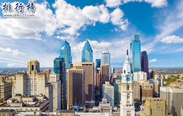 美国十大城市人口排名 纽约人口是洛杉矶的两倍