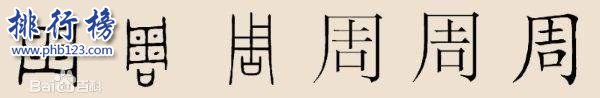 【周姓人口数量2017】周姓有多少人口
