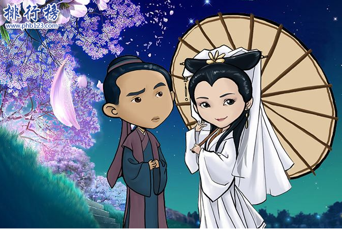 中国古代四大爱情悲剧：惊天地泣鬼神凄美爱情永流传