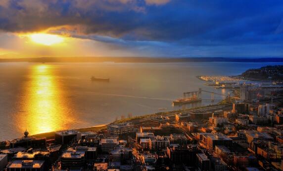 十大美国西海岸的城市,洛杉矶西部最大,而且还是美国第二大城市