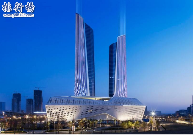 南京十大高楼排名2018 第一高楼580米你去过几个