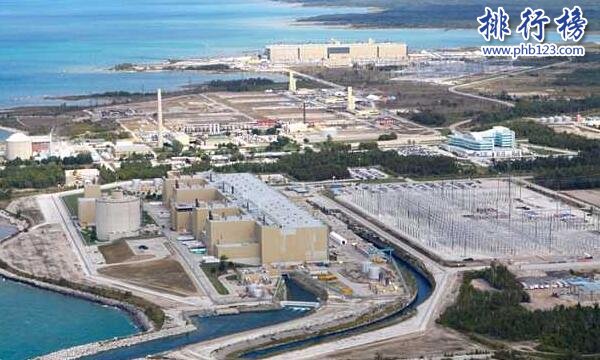 世界十大核电站排名 日本柏崎刈羽核电站装机容量8212兆瓦时