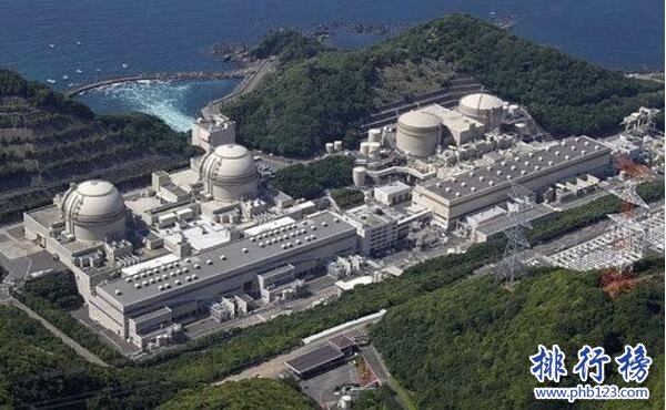 世界十大核电站排名 日本柏崎刈羽核电站装机容量8212兆瓦时