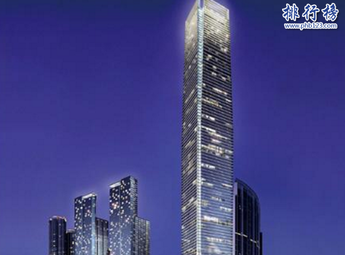 香港十大高楼2018 香港第一高楼环球贸易广场484米