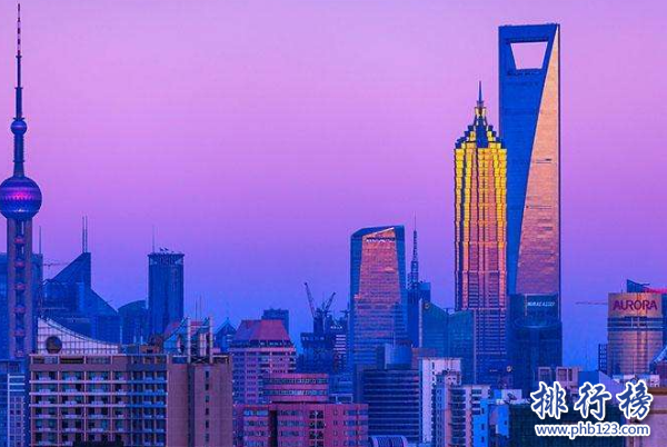 中国十大高楼排名