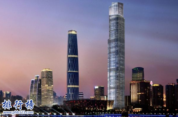 中国十大高楼排名