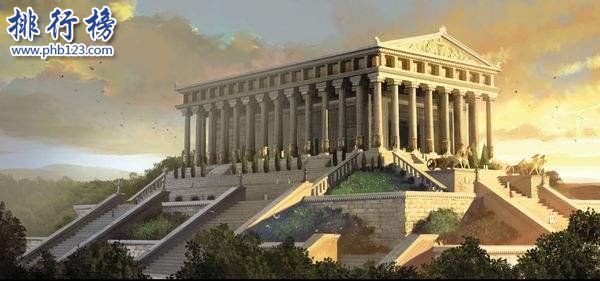 世界古代十大奇迹建筑排行榜：埃及胡夫金字塔排名第一