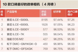 【微单相机排行榜2015】微单相机哪个牌子好
