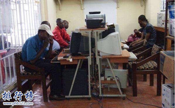 世界上网速最慢的10个国家,也门网速下电影需两天(0.34兆/秒)