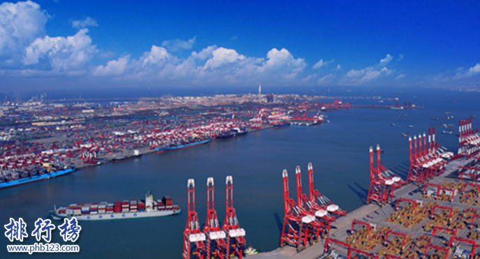 世界十大港口2018：港口排名中国占7个，稳居全球第一