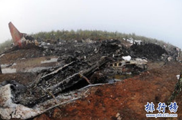 世界十大空难事故