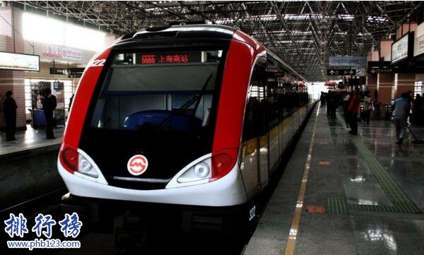 2018中国城市轨道交通里程排行榜:上海731公里第一,南京新增132公里