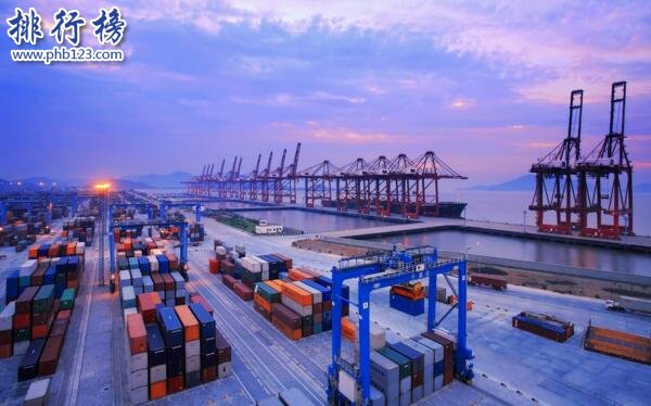 2017年一季度全球港口货物吞吐量排行榜：宁波港居首，上海港第二