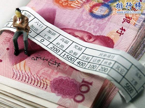 【最新】2017年全国平均工资排名 北京上海平均工资上9000