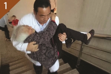 2018年十大正能量瞬间：陈斌/杨叶红,最美人梯上榜