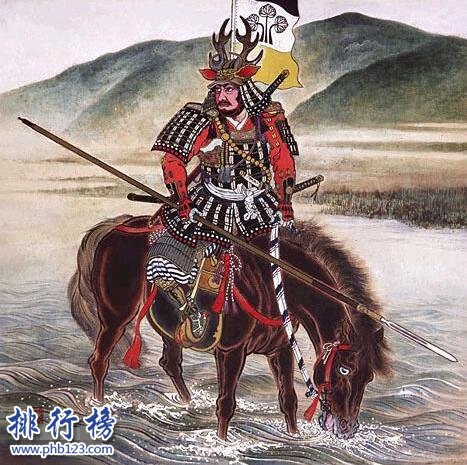 日本战国时代十大武将排名 本多忠胜参战五十七次毫发无损