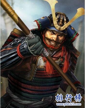 日本战国时代十大武将排名 本多忠胜参战五十七次毫发无损