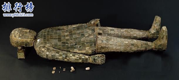 中国无价之宝:用两千多片玉和金子做成的衣服(总重1000多克)