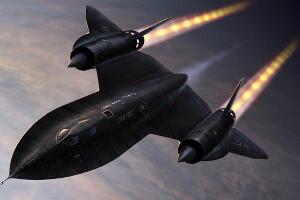 世界上速度最快的飞机,SR-71黑鸟侦察机(快过导弹)