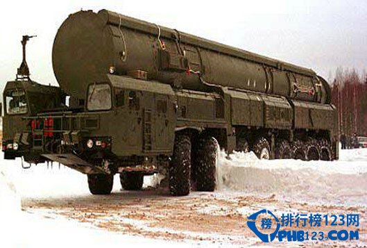 俄罗斯SS-19弹道导弹