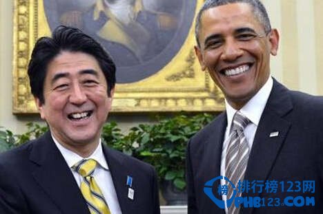 奥巴马和安倍晋三