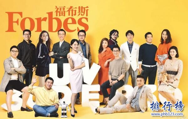 2017福布斯30位30岁以下精英排行榜