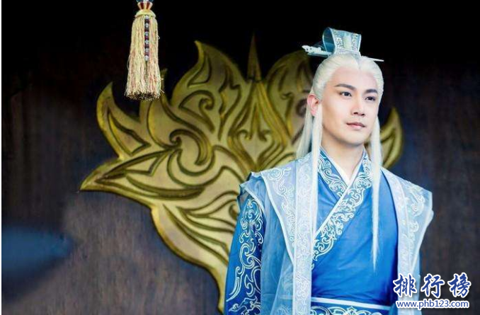 中国古装十大白发美男排名,古装绝世美男冯绍峰美出新高度