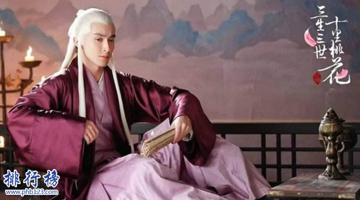 中国古装十大白发美男排名,古装绝世美男冯绍峰美出新高度