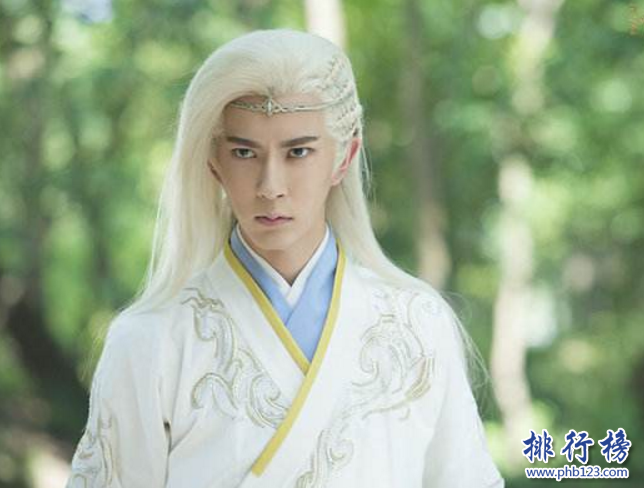 中国古装十大白发美男排名,古装绝世美男冯绍峰美出新高度