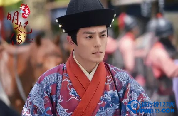 中国十大古装美男第三名：霍建华