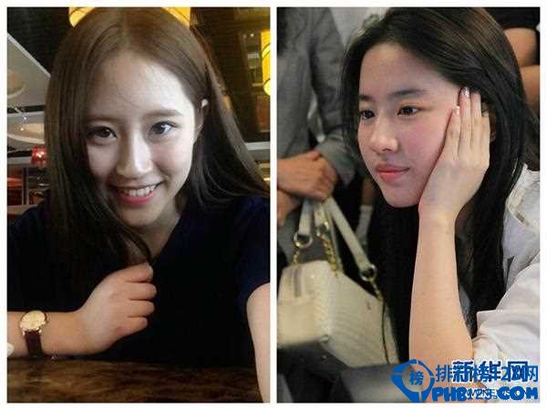 盘点神似明星的民间女神排行榜