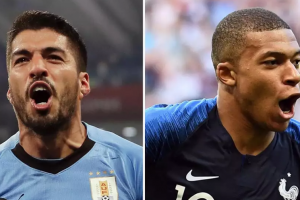 乌拉圭VS法国历史战绩,法国VS乌拉圭历史比分胜率一览表