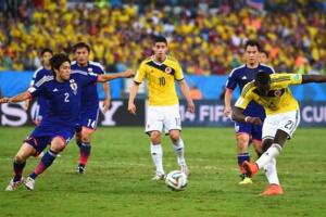 哥伦比亚队VS日本队历史战绩,哥伦比亚队VS日本队比分记录