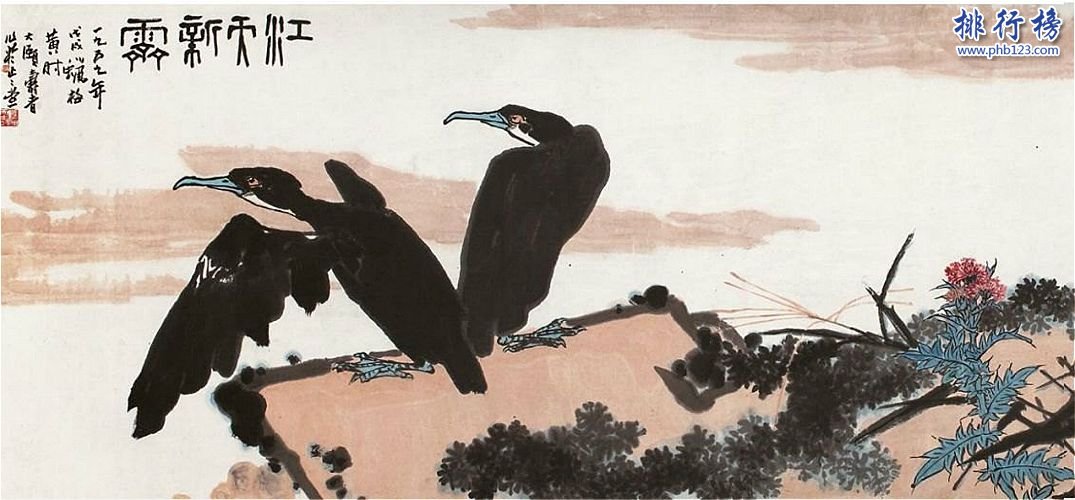 中国最贵的画价格排名:庐山观瀑图39.77亿