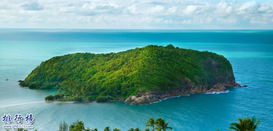 中国20大岛屿面积排名：中国台湾岛36193平方公里排名第一