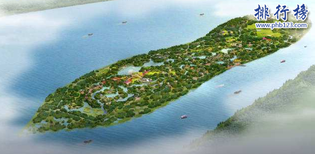 中国20大岛屿面积排名：中国台湾岛36193平方公里排名第一