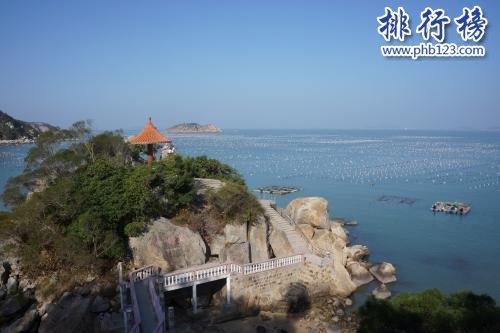 中国20大岛屿面积排名：中国台湾岛36193平方公里排名第一