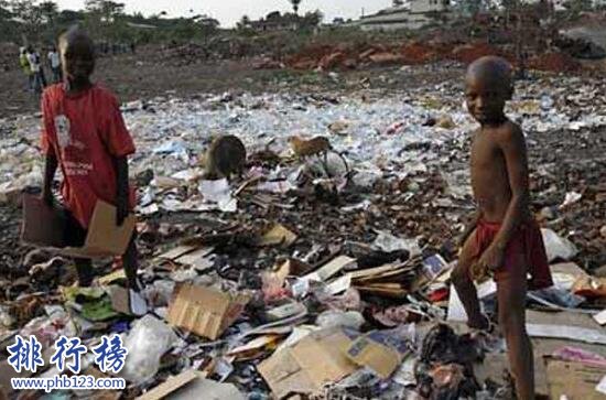 世界上最落后的十个国家：津布巴韦人均收入仅0.1美元